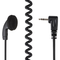 3.5 mm Receive-Only Earpiece with Covered Earbud