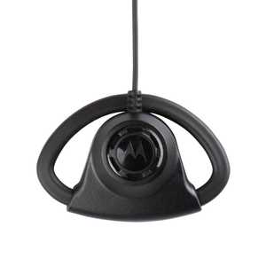 Adjustable D-Style Earpiece With In-Line Microphone and PTT