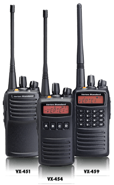 400-470 MHz @2 Vertex Bearcom BC95 8 Channel 5W UHF Radio Transceiver 